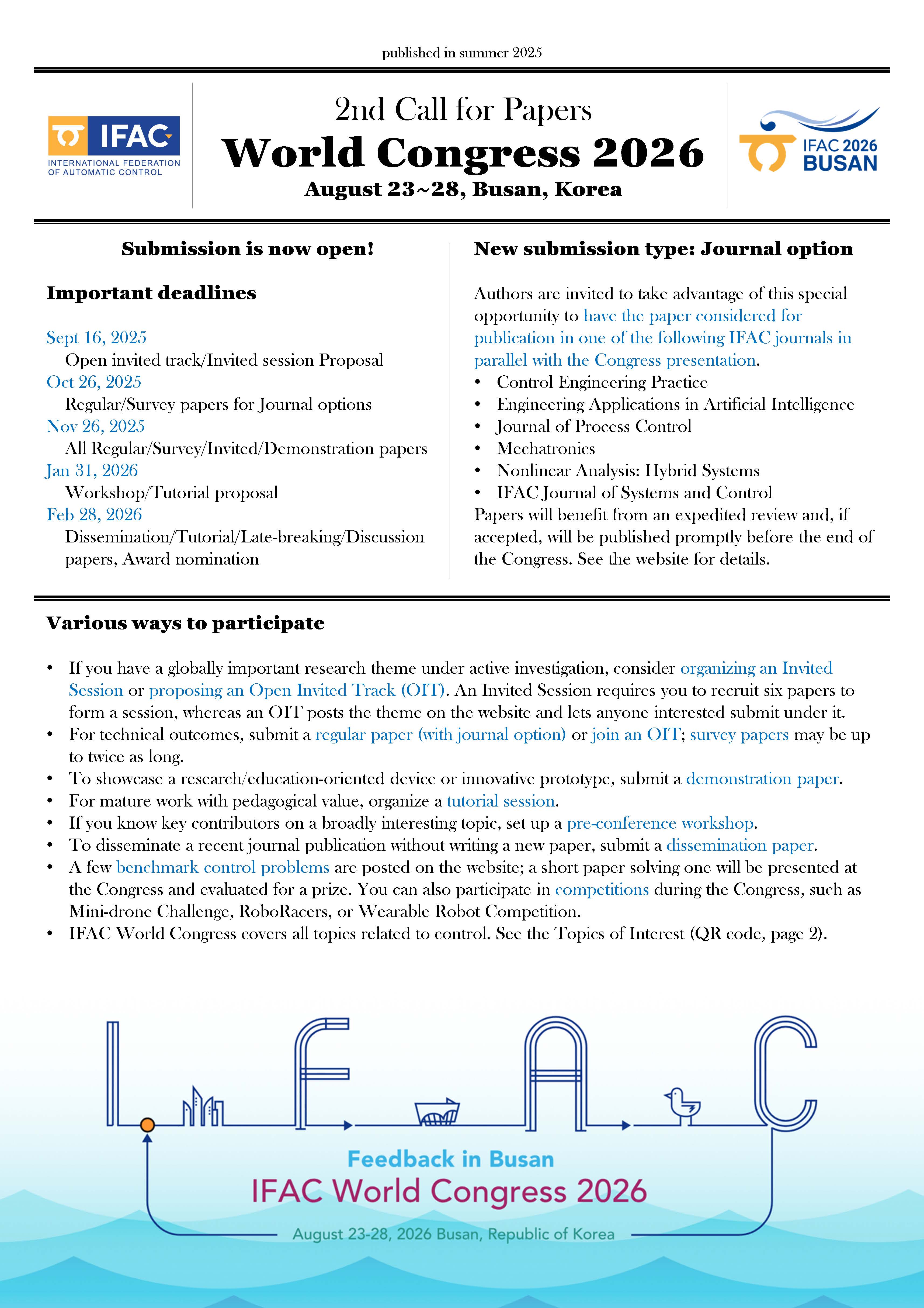 IFAC 2026 2nd CFP_페이지_1