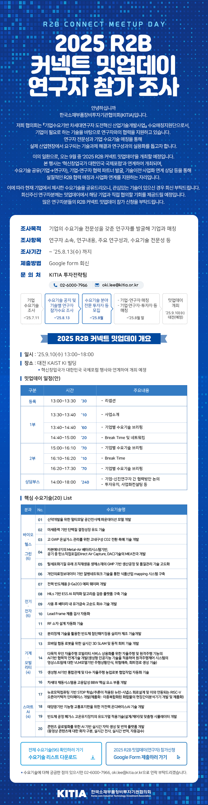 붙임3 (이미지 활용 시) 차세대연구자-기업 밋업데이 안내